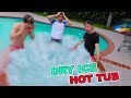 DRY ICE HOT TUB W/ SAM AND COLBY