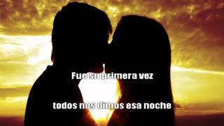 Video thumbnail of "Fue su primera vez - Galy Galeano LYRICS"