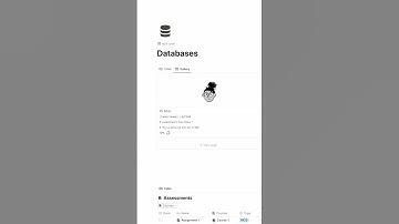Notion tutorial: Student assignment tracker template #notion