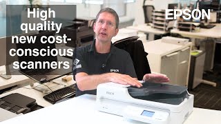 Epson introduces the new DS-1760WN flatbed scanner