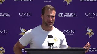 Vikings: Kirk Cousins talks Jordan Addison