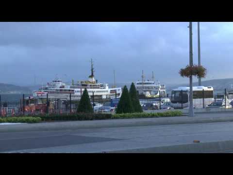Istanbul Eminönü and Galata Bridge