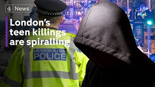 London on track for highest number of teenage killings in more than a decade