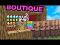 Jai ouvert une boutique pour arnaquer les villageois sur minecraft 