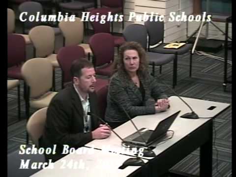 Columbia Heights School Board Meeting 03/24/15