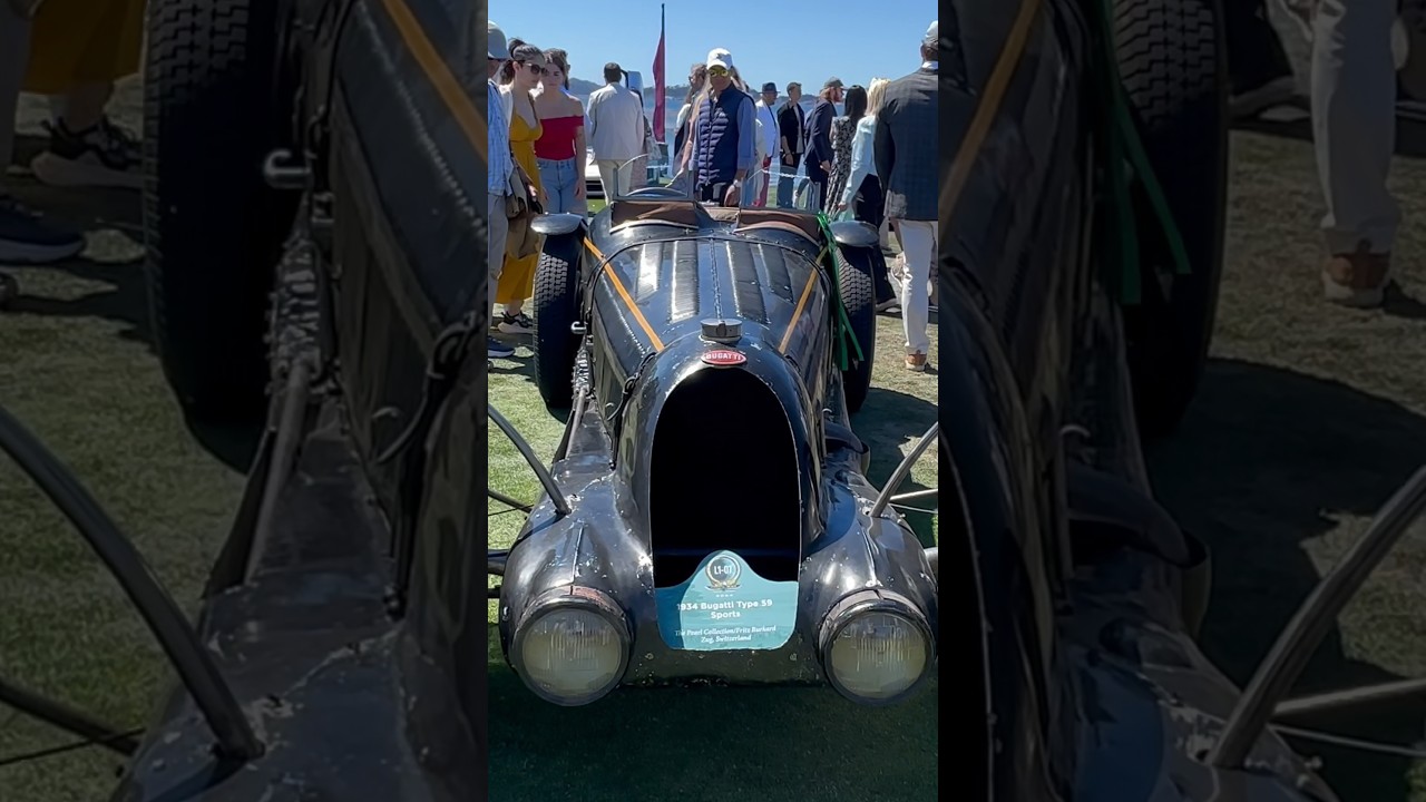 WINNER!!! 2024 PEBBLE BEACH CONCOURS D’ELEGANCE  | 1934 BUGATTI TYPE 59