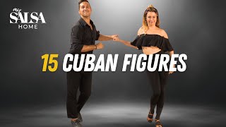 15 Cuban Basic Figures for Beginner - Salsa Cuban Resimi