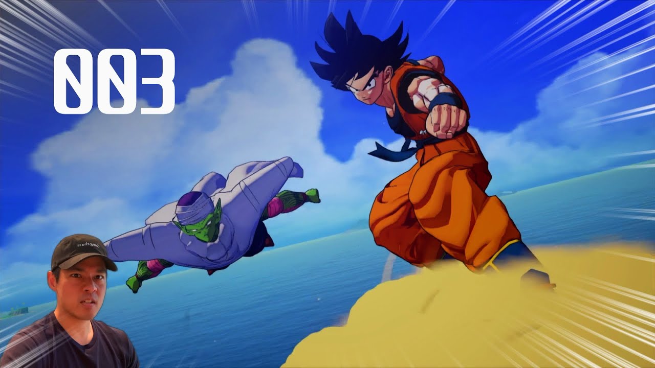 ドラゴンボール】#003 ピッコロと共闘！サイヤ人ラディッツ参上で悟空