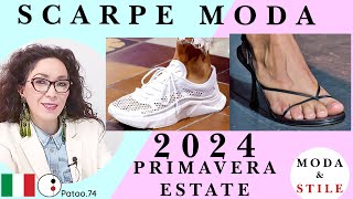 SCARPE :TENDENZE MODA, modelli e stili per la Primavera Estate 2024 | Patoo74| accessori e sneakers screenshot 3