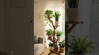 Bring Nature Indoors: The Ultimate Multi-Level Wooden Plant Stand 🌱✨