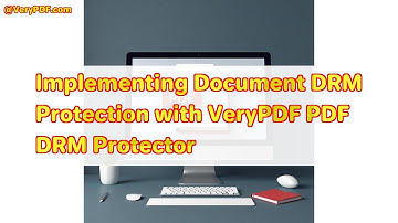 Implementing Document DRM Protection with VeryPDF PDF DRM Protector