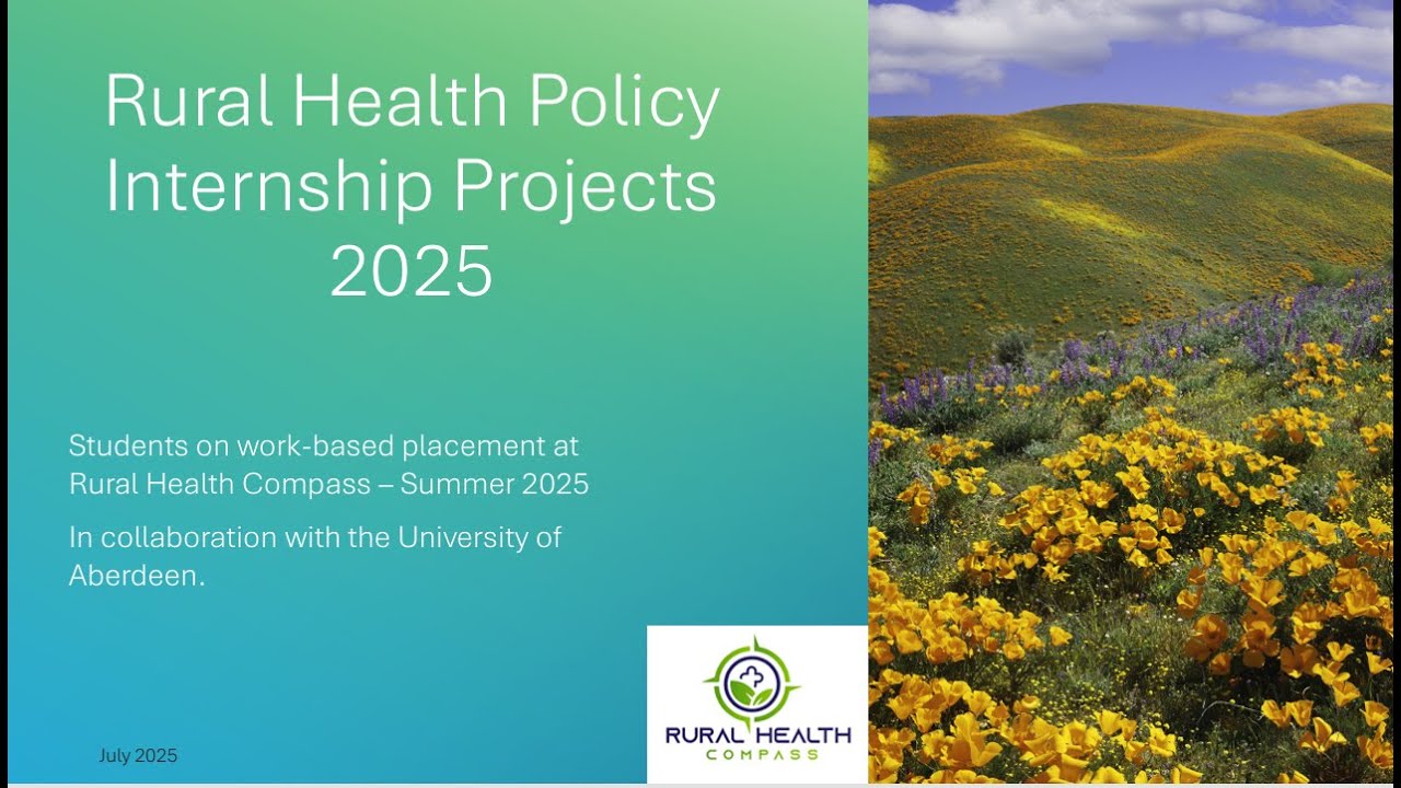Student Intern Projects - Mental Health of Farmers in Scotland - YouTube