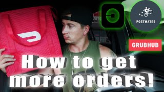 Famous How to get more orders on Doordash, Postmates, Grubhub, Ubereats - Make more money on delivery apps Profile