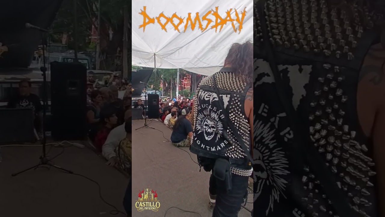 Doomsday D-Beat Raw Punk de Colombia en el Tianguis Cultural del Chopo 30/08/25