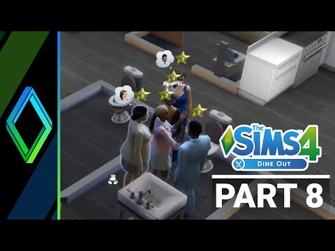 Sims 4 Dine Out Let's Play - Part 8