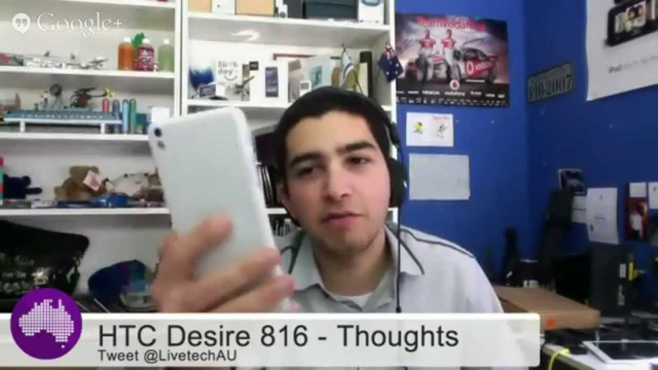 HTC Desire 816 Thoughts - LIVE STREAM - YouTube