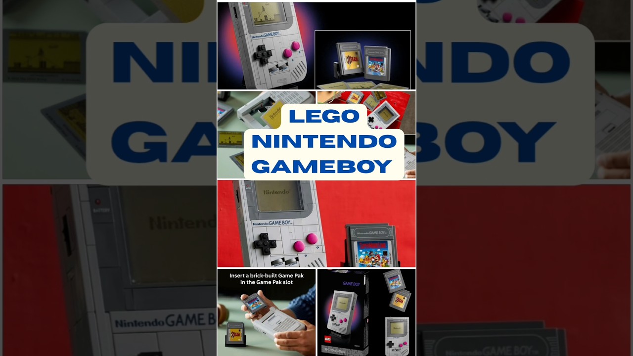 Ridiculous LEGO Gameboy 