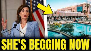 Governor Hochul TOLD The Rich To Jump On A Bus To Florida - Now She's BEGGING Them Back