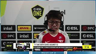 Kuku Interview T1 vs EG