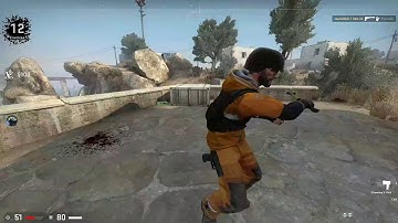CS:GO Danger Zone - Delayed barrel explosion, Axe kill and fist kill