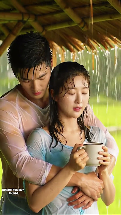 One coffee, two hearts, one moment #shorts #ai #romantic #asmrrain #love