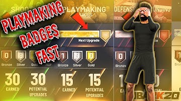 FASTEST WAY TO RANK UP PLAYMAKING BADGES WITHOUT GLITCH IN NBA 2K20!!!