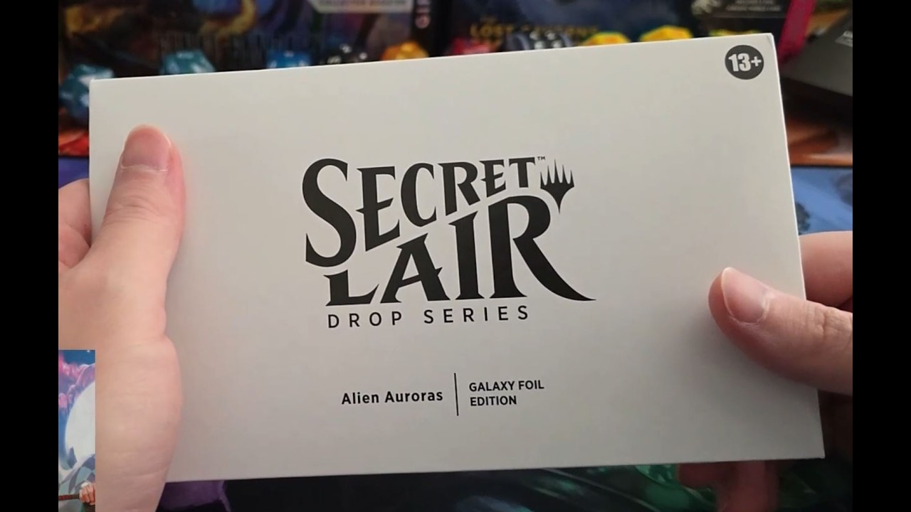 Secret Lair - Alien Auroras Galaxy Foil Reprint! - YouTube