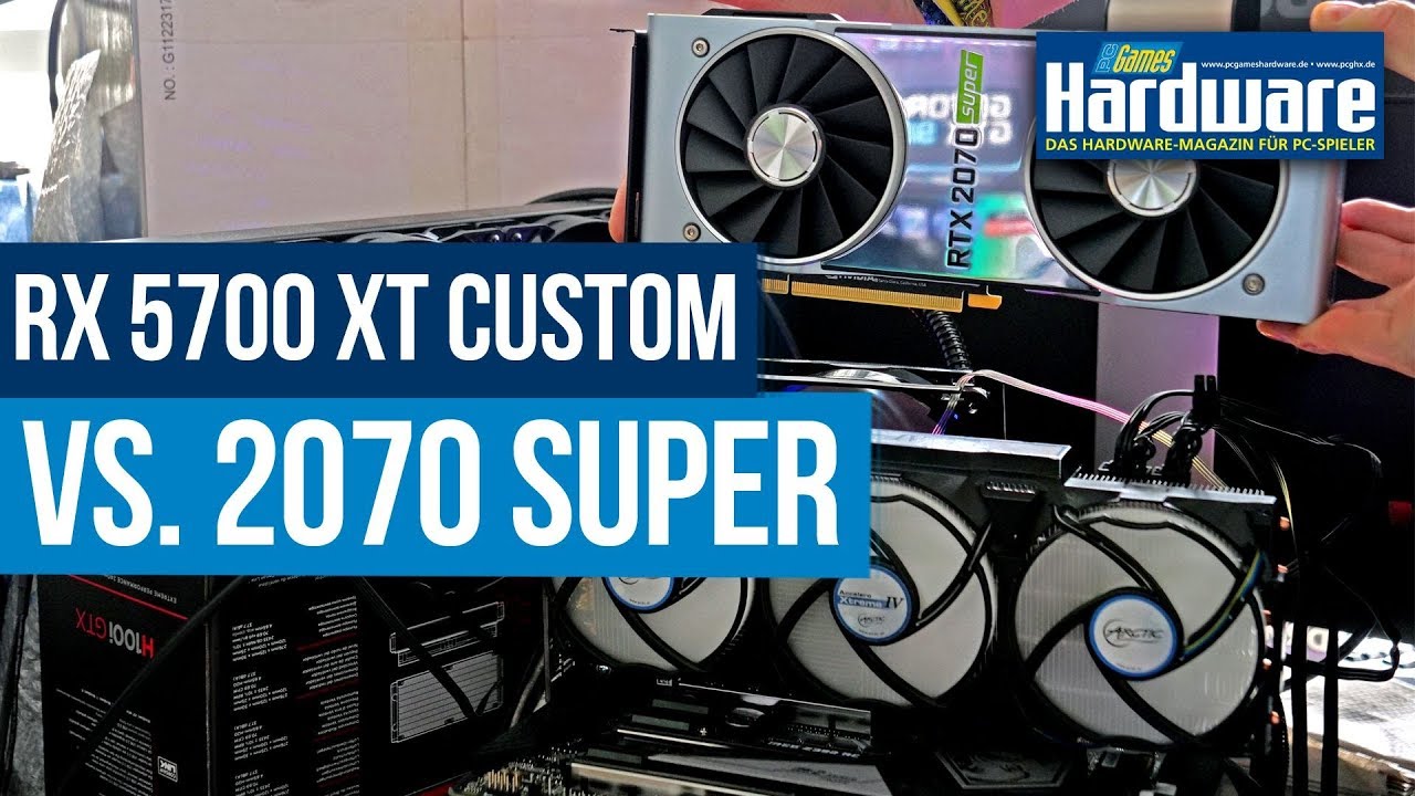 Radeon RX 5700 XT OC vs. Geforce RTX 2070 Super | Navi mit Custom ...