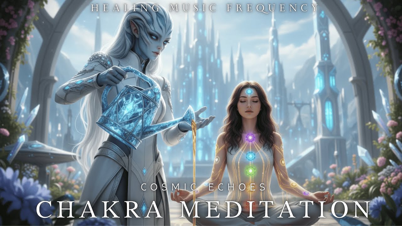Pleiadian Chakra Meditation 🧘 Cosmic Echoes Frequency to Align Your Energy Center
