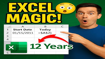 Calculate Employee Service in Excel | Years Months Days with DATEDIF Function