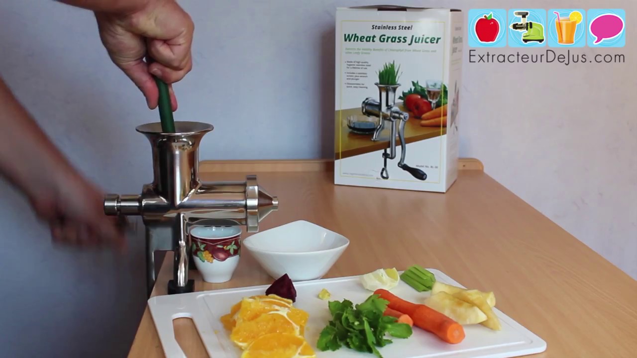 Utilisation de l'extracteur de jus BL30 [Vidéo 2/4] YouTube — free download