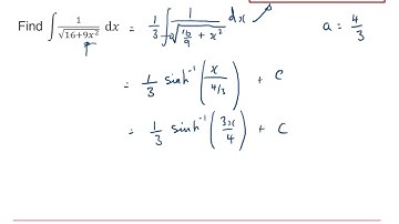 AQA Further Pure: Hyperbolic functions 2-3