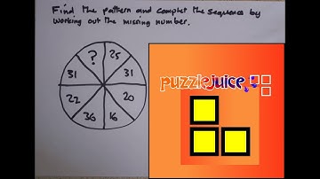 Brain Training - [Discover The Pattern] Complete The Sequence By Working Out The Missing Number.