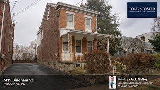 Sale: 4 Beds - 2 Baths - 1600 sq ft - Philadelphia - PA [$348,000] MLS #: PAPH2565152