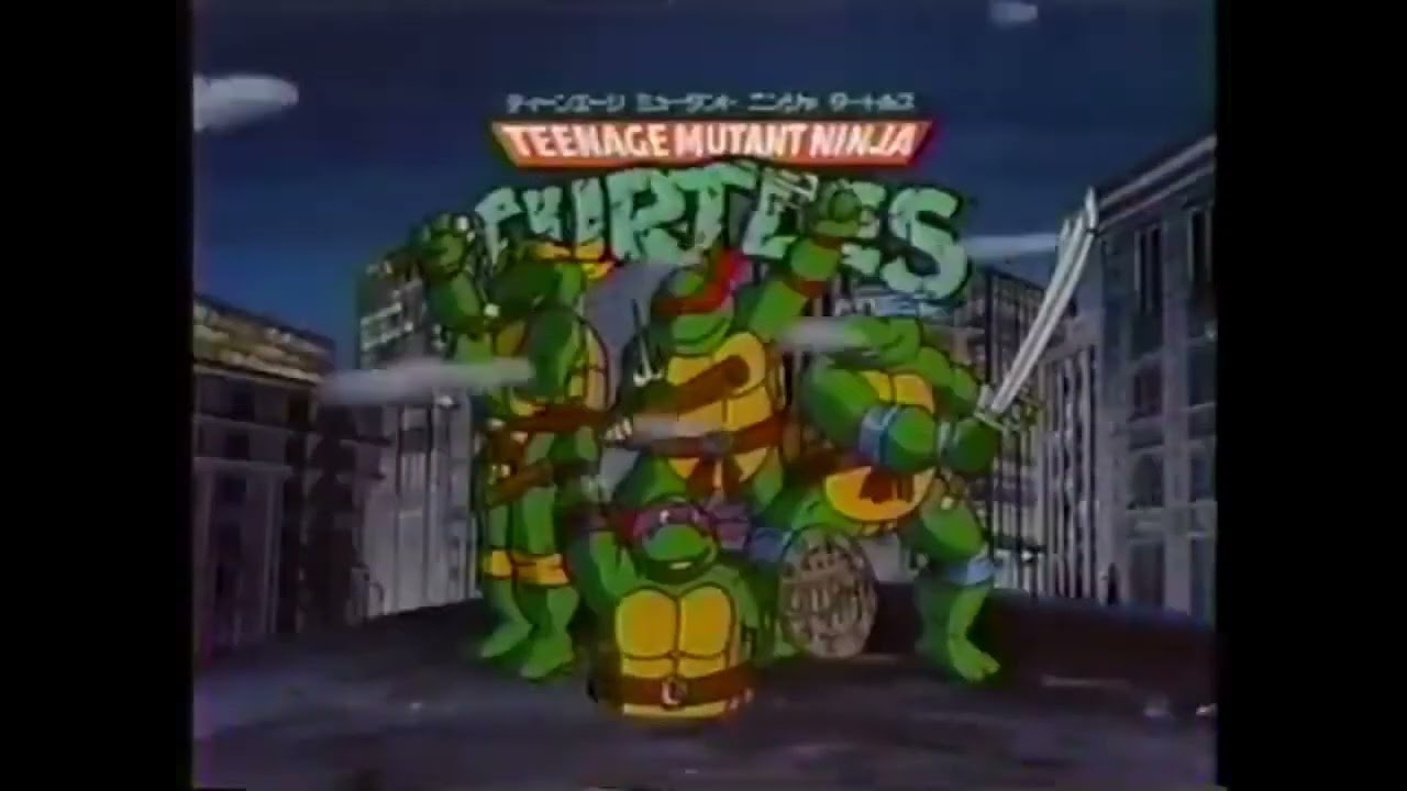 TMNT - Ninja Turtles - Fall Of The Foot Clan - Nintendo Game Boy Japanese TV Ad