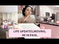 Life updates moving again health scares empty apartment tour  more