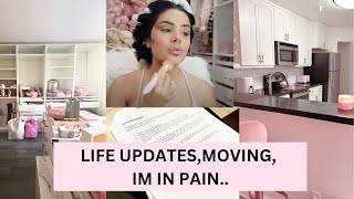 LIFE UPDATES, MOVING AGAIN!, HEALTH SCARES, EMPTY APARTMENT TOUR & MORE