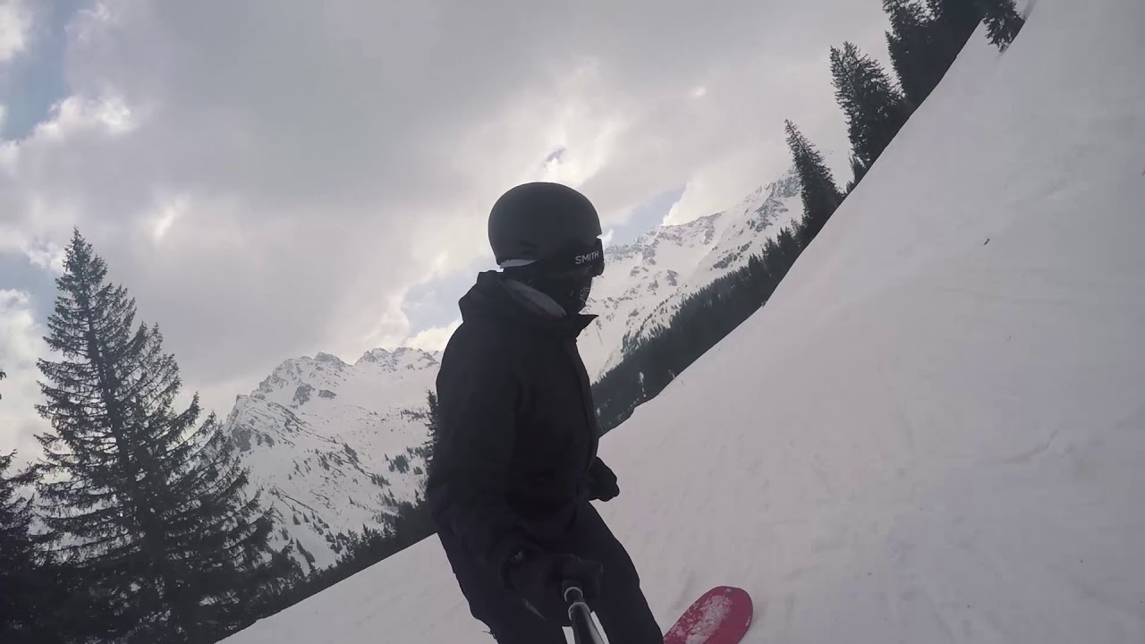 snowboarding at Germany Alps YouTube