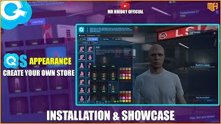QBCore/ESX Quasar Appearance | Most Realistic Appearance | Fivem Installation