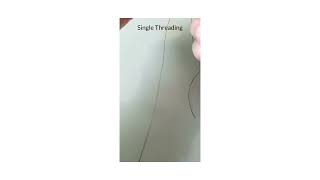 HAND SEWING BASICS: Single Threading