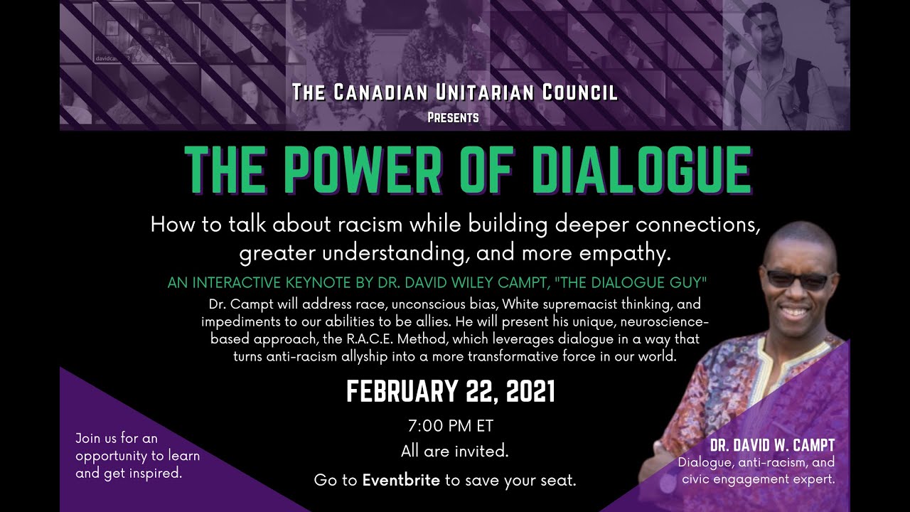 The  Power of Dialogue - Special invite to interactive keynote