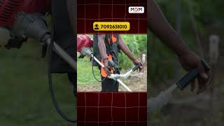 களை வெட்டுறது இப்போ ஒரு quick task தான் 🚀  - MDM Brush cutter #shorts #reels #agriculture