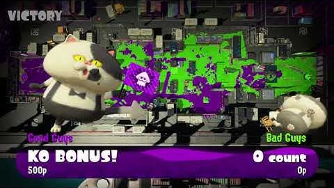 Rainmaker win! - Splatoon 2 (Jet squelcher)