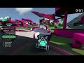 Trackmania Track of the Day. Nov 7 2024 - Violet Distortions - By Stoxxy999.. My Author Time Run