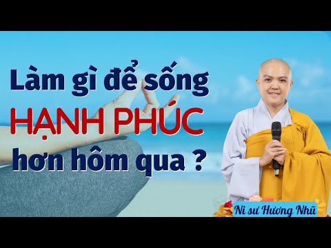 Video Pháp thoại LÀM GÌ ĐỂ SỐNG HẠNH PHÚC HƠN HÔM QUA? - NI... - youtube