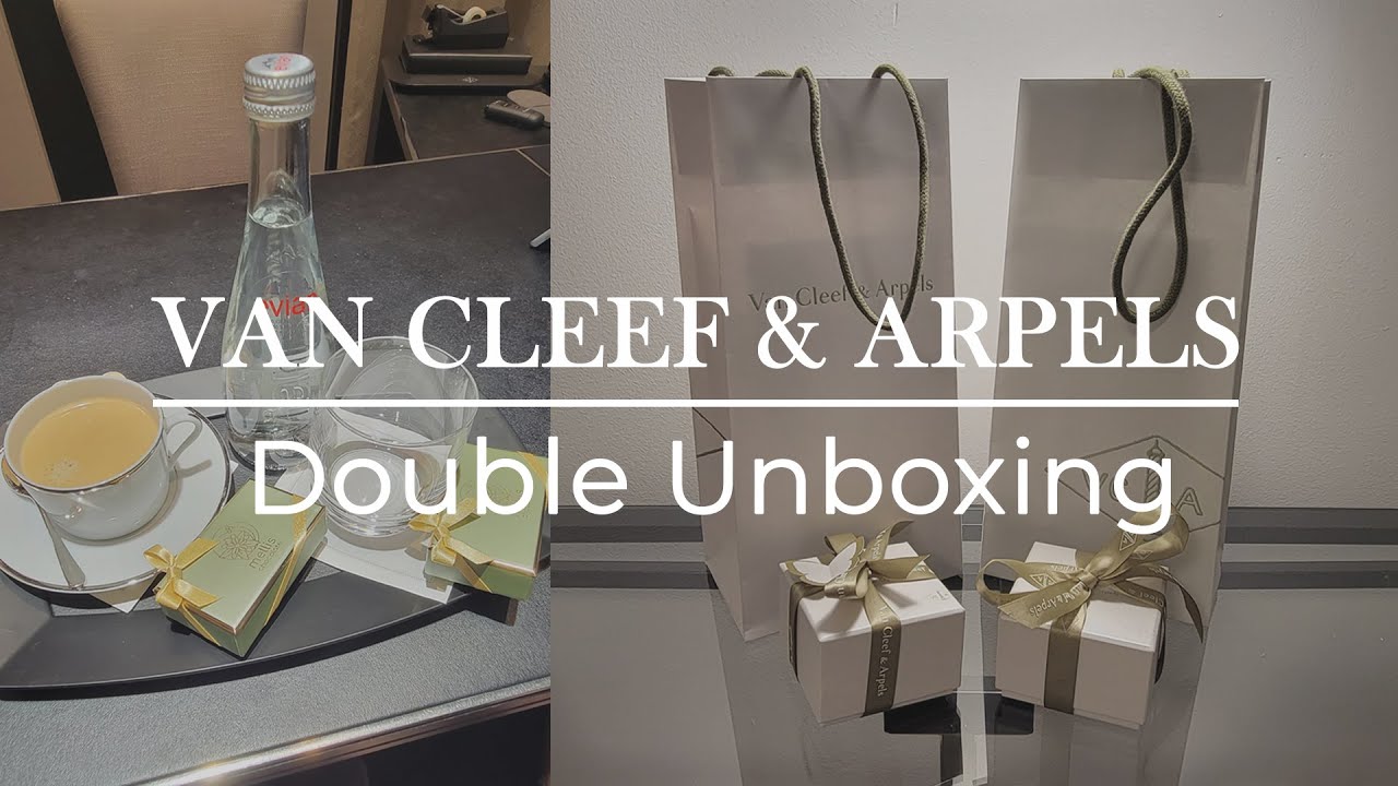 Van Cleef & Arpels Double Unboxing | Sweet Alhambra and Mini Frivole Necklace