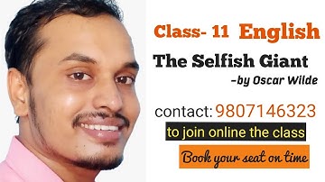 Selfish Giant by Oscar Wilde|| A story Class 11th English|| NEB || Shyam Sir