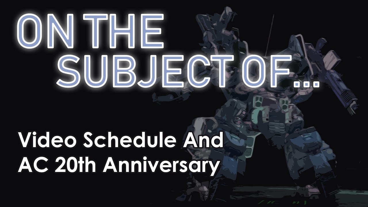 Armored Core Celebrating 20th Anniversary With Live Stream This Week