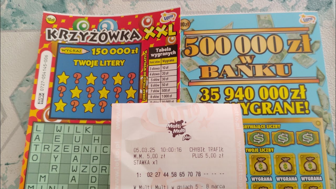 #zdrapki 500.000 w Banku 🏦 💰👍 Krzyżówka XXL 💰😃💰 multi multi 🏦👍