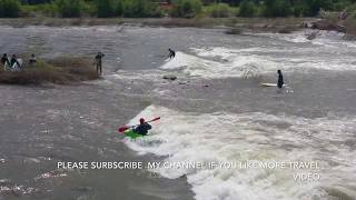 Beautiful Montana - River Surfing and Kayaking in Missoula, Montana, Montana Vacation Activities